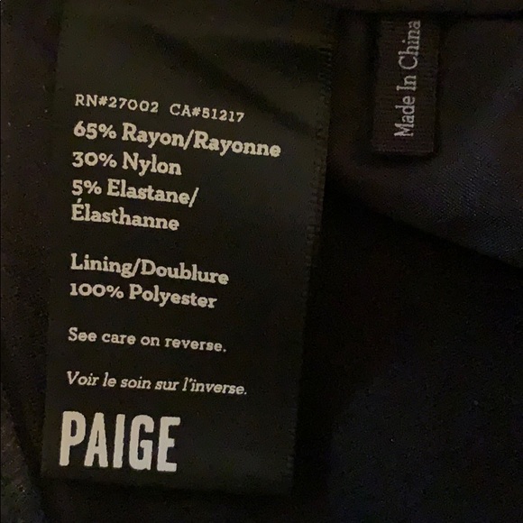 Black Paige jeans - Picture 3 of 4